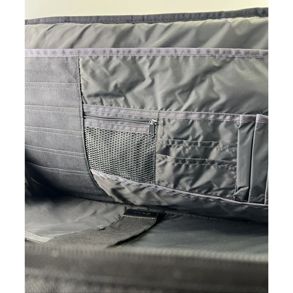 Dell Black Messenger/Laptop Bag Organizer Case Carry Bag W/Shoulder Strap